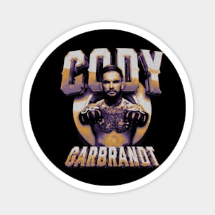 Cody Garbrandt Retro Bitmap Magnet